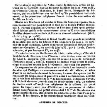 Une abbesse Guillebon au 17e siècle